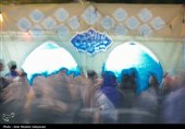 شکوه حضور مردم در میهمانی کیلومتری غدیر در کرمان