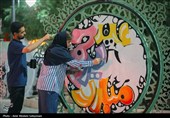 شکوه حضور مردم در میهمانی کیلومتری غدیر در کرمان
