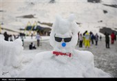 جشنواره آدم‌ برفی در پیست اسکی توچال