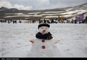 جشنواره آدم‌ برفی در پیست اسکی توچال