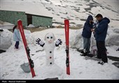 جشنواره آدم‌ برفی در پیست اسکی توچال