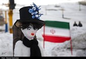 جشنواره آدم‌ برفی در پیست اسکی توچال