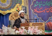 تجدید بیعت زائران شاهچراغ با آرمان‌های امام(ره)