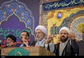 تجدید بیعت زائران شاهچراغ با آرمان‌های امام(ره)