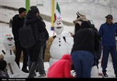 جشنواره آدم‌ برفی در پیست اسکی توچال
