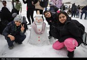 جشنواره آدم‌ برفی در پیست اسکی توچال