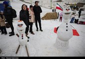 جشنواره آدم‌ برفی در پیست اسکی توچال