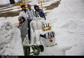 جشنواره آدم‌ برفی در پیست اسکی توچال