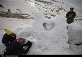 جشنواره آدم‌ برفی در پیست اسکی توچال
