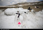 جشنواره آدم‌ برفی در پیست اسکی توچال