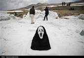 جشنواره آدم‌ برفی در پیست اسکی توچال
