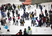 جشنواره آدم‌ برفی در پیست اسکی توچال