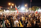 نود و هفتمین شب ایستادگی در یاسوج