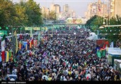 Празднование праздника Ид аль-Гадир на улицах Тегерана