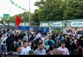 Празднование праздника Ид аль-Гадир на улицах Тегерана