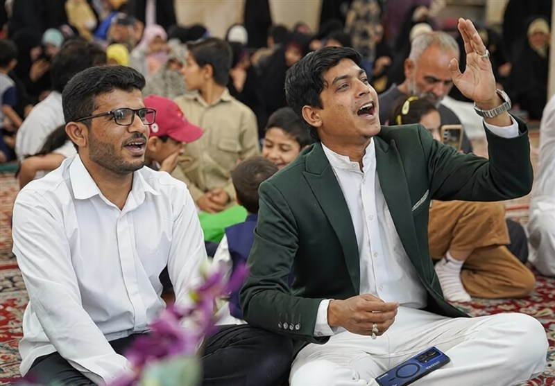Urdu-Speaking Pilgrims Attend Eid al-Ghadeer Celebrations at Imam Reza Shrine