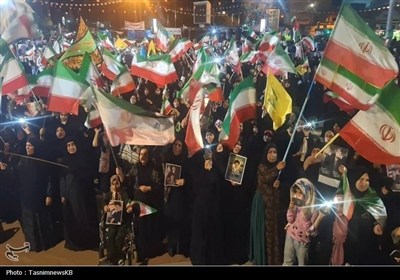 حماسه خیابانی مردم کهگیلویه در شب نود و هشتم