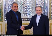 دیدار وزیر کشور پاکستان با عراقچی