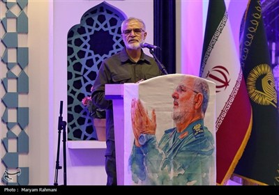 گرامیداشت فرمانده کل سپاه پاسداران در مشهد