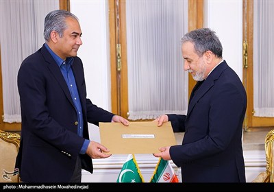دیدار وزیر کشور پاکستان با عراقچی