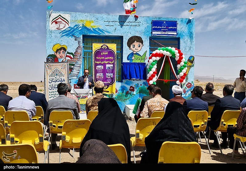 افتتاح دبستان عشایری شهید آیت‌الله سیدعلی خامنه‌ای