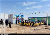 افتتاح دبستان عشایری شهید آیت‌الله سیدعلی خامنه‌ای، پنجمین مدرسه گروه جهادی شهدا