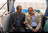 رونمایی از اتوبوس‌های 18 متری در کرج
