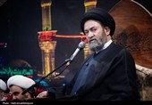 حضور آیت‌الله سید حسن عاملی در جمع طلاب حوزه علمیه پارس‌آباد