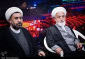 حضور آیت‌الله سید حسن عاملی در جمع طلاب حوزه علمیه پارس‌آباد