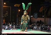 شهادت حضرت علی‌اکبر(ع) در یازدهمین شب سوگواره ملی تعزیه ده‌زیار