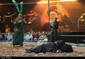 شهادت حضرت علی‌اکبر(ع) در یازدهمین شب سوگواره ملی تعزیه ده‌زیار