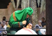 شهادت حضرت علی‌اکبر(ع) در یازدهمین شب سوگواره ملی تعزیه ده‌زیار