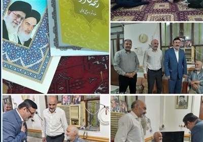 تجلیل از خانواده شهدای دفاع مقدس در دیلم