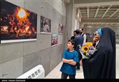 افتتاخ نمایشگاه عکس «تهران؛ خط مقدم مقاومت»