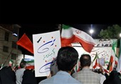 تشکر مردم اسلامشهر از نیروهای مسلح بابت پاسخ موشکی به اسرائیل+فیلم