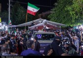 صدمین اجتماع شبانه بوشهری‌ها در میدان ثبت شد / نمایش اقتدار پهپادی در میدان امام (ره)