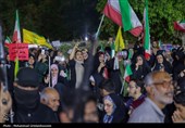 صدمین اجتماع شبانه بوشهری‌ها در میدان ثبت شد / نمایش اقتدار پهپادی در میدان امام (ره)
