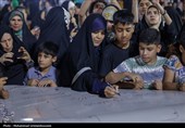 صدمین اجتماع شبانه بوشهری‌ها در میدان ثبت شد / نمایش اقتدار پهپادی در میدان امام (ره)