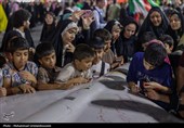 صدمین اجتماع شبانه بوشهری‌ها در میدان ثبت شد / نمایش اقتدار پهپادی در میدان امام (ره)