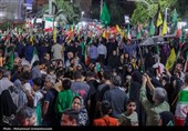صدمین اجتماع شبانه بوشهری‌ها در میدان ثبت شد / نمایش اقتدار پهپادی در میدان امام (ره)