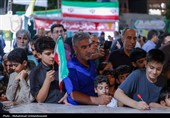صدمین اجتماع شبانه بوشهری‌ها در میدان ثبت شد / نمایش اقتدار پهپادی در میدان امام (ره)