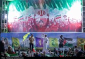 صدمین اجتماع شبانه بوشهری‌ها در میدان ثبت شد / نمایش اقتدار پهپادی در میدان امام (ره)