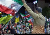 صدمین اجتماع شبانه بوشهری‌ها در میدان ثبت شد / نمایش اقتدار پهپادی در میدان امام (ره)