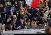 صدمین اجتماع شبانه بوشهری‌ها در میدان ثبت شد / نمایش اقتدار پهپادی در میدان امام (ره)