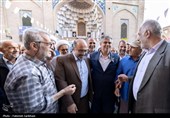 رونمایی از گنبد مرمت‌شده امامزاده سید سلطان محمد(ع) تفرش