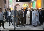 رونمایی از گنبد مرمت‌شده امامزاده سید سلطان محمد(ع) تفرش