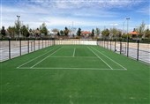 احداث 3 زمین چمن مصنوعی و 4 زمین تنیس در کرج