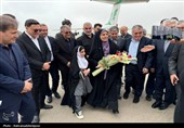 وزیر راه و شهرسازی برای افتتاح پروژه‌های بزرگ حمل‌ونقل وارد اردبیل شد