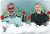 حرم شاهچراغ میزبان آیین بزرگداشت دو فرمانده شهید شد