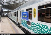آیین افتتاح راه‌آهن اردبیل- میانه